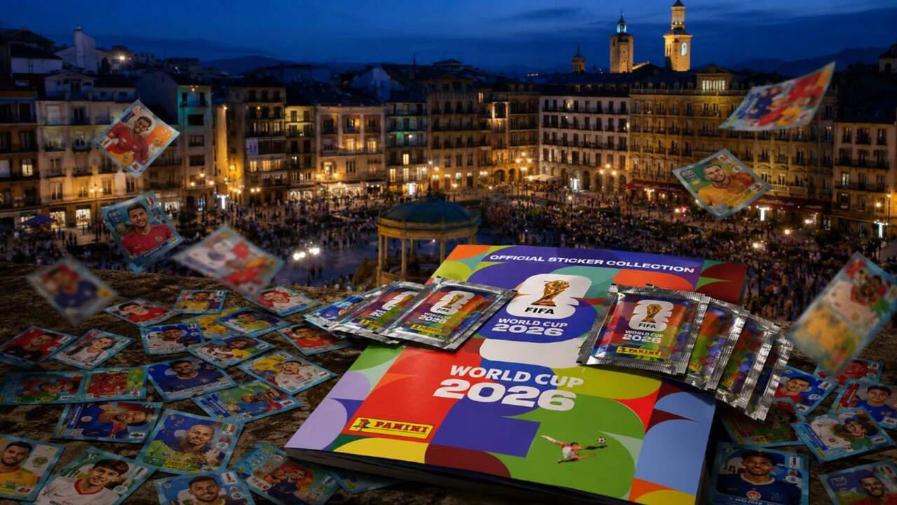 Sin rastro de Messi o Cristiano en Pamplona: imposible encontrar cromos del Mundial en las librerías de la ciudad
