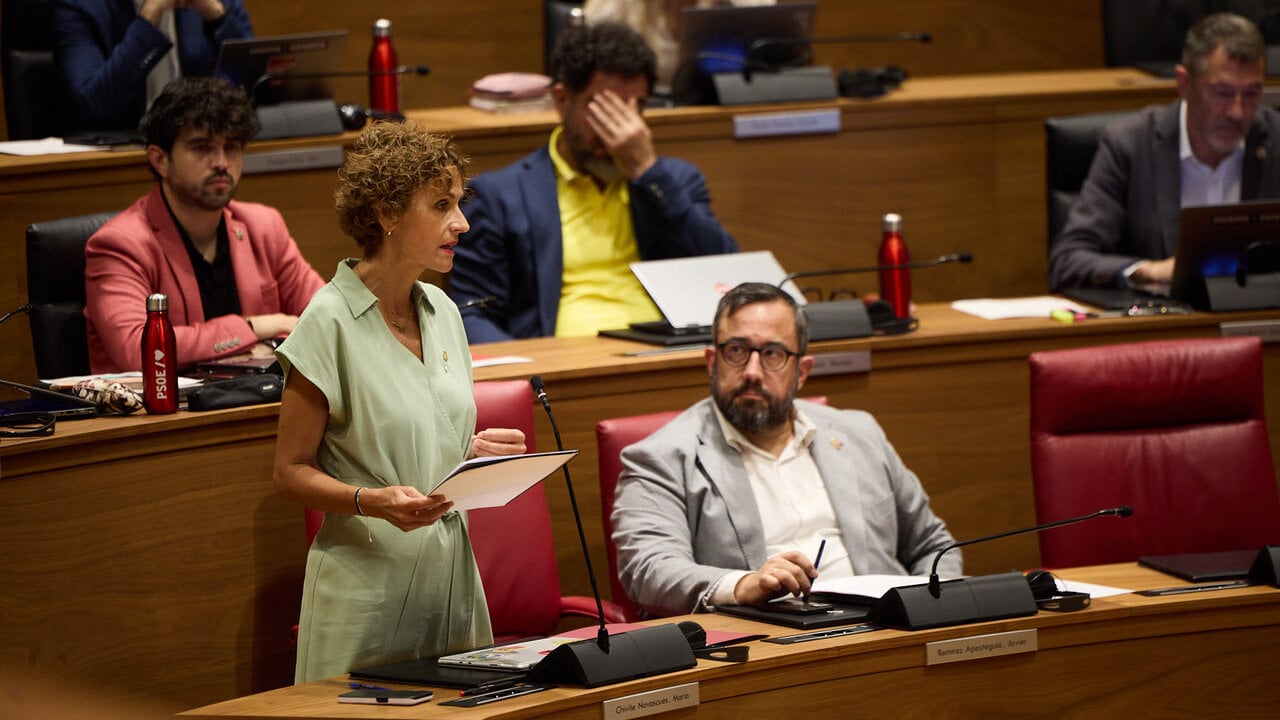 Chivite propone retocar la Lorafna para blindar el euskera: 