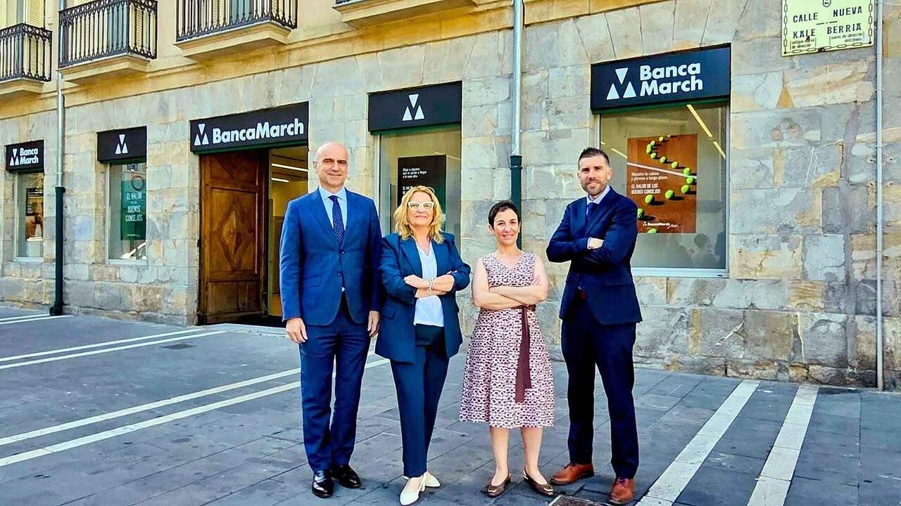 El banco familiar que ha elegido el centro de Pamplona para abrir una nueva sede en Navarra con una oficina de 420 metros