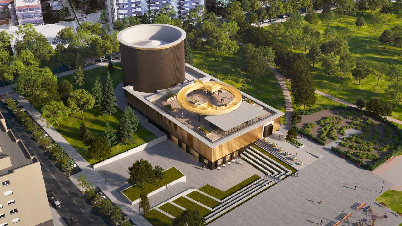 Un mirador, una terraza y una sala única: el nuevo Planetario de Pamplona ya tiene fecha de reapertura