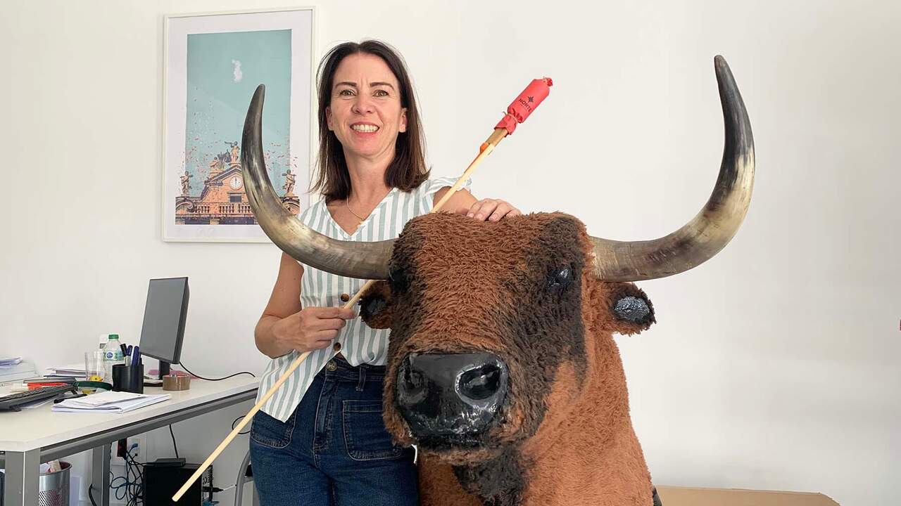 La nueva pirotecnia navarra que pone a punto el Chupinazo de San Fermín en Pamplona: 