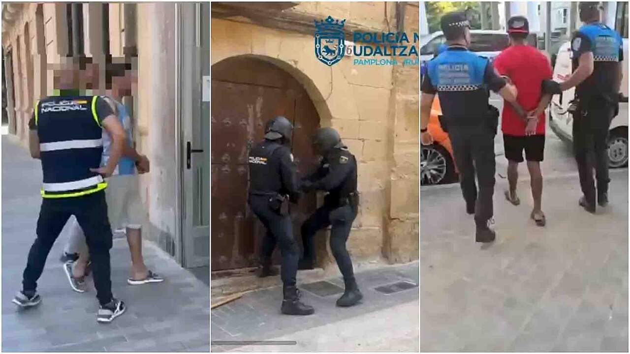 Descubren quién estaba detrás de una ola de robos nocturnos que ha golpeado a bares y comercios de Navarra