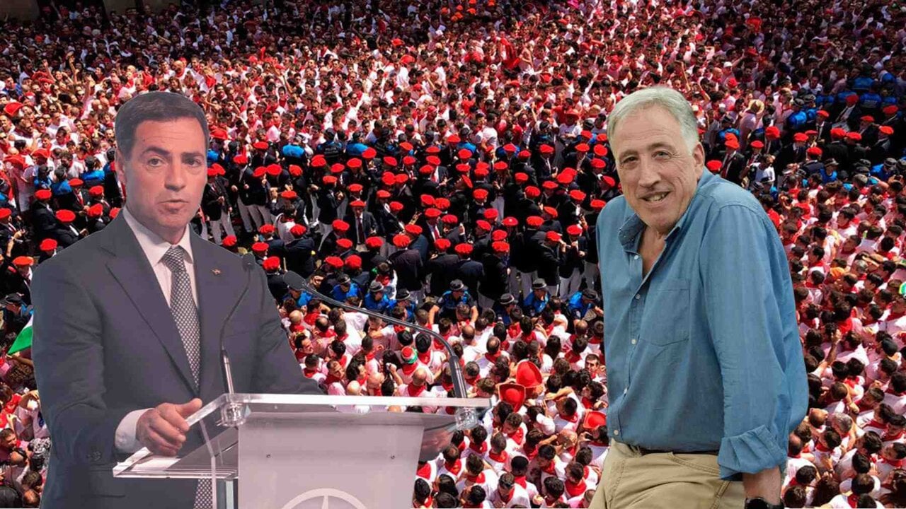 Asiron marca su agenda abertzale invitando al lehendakari Pradales al Chupinazo junto a Chivite