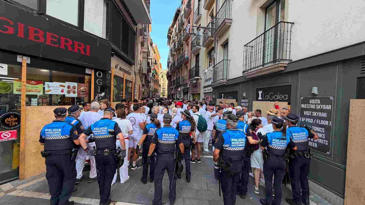 Un hombre, detenido en Pamplona por violar a una mujer en la Vuelta del Castillo en San Fermín