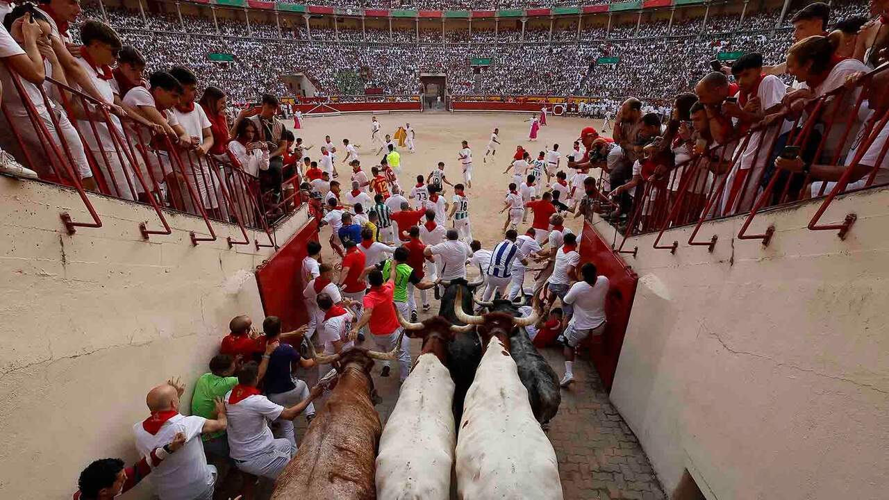 EN DIRECTO| Tercer encierro de San Fermín 2026: toros de Victoriano del Río hoy 9 de julio en Pamplona