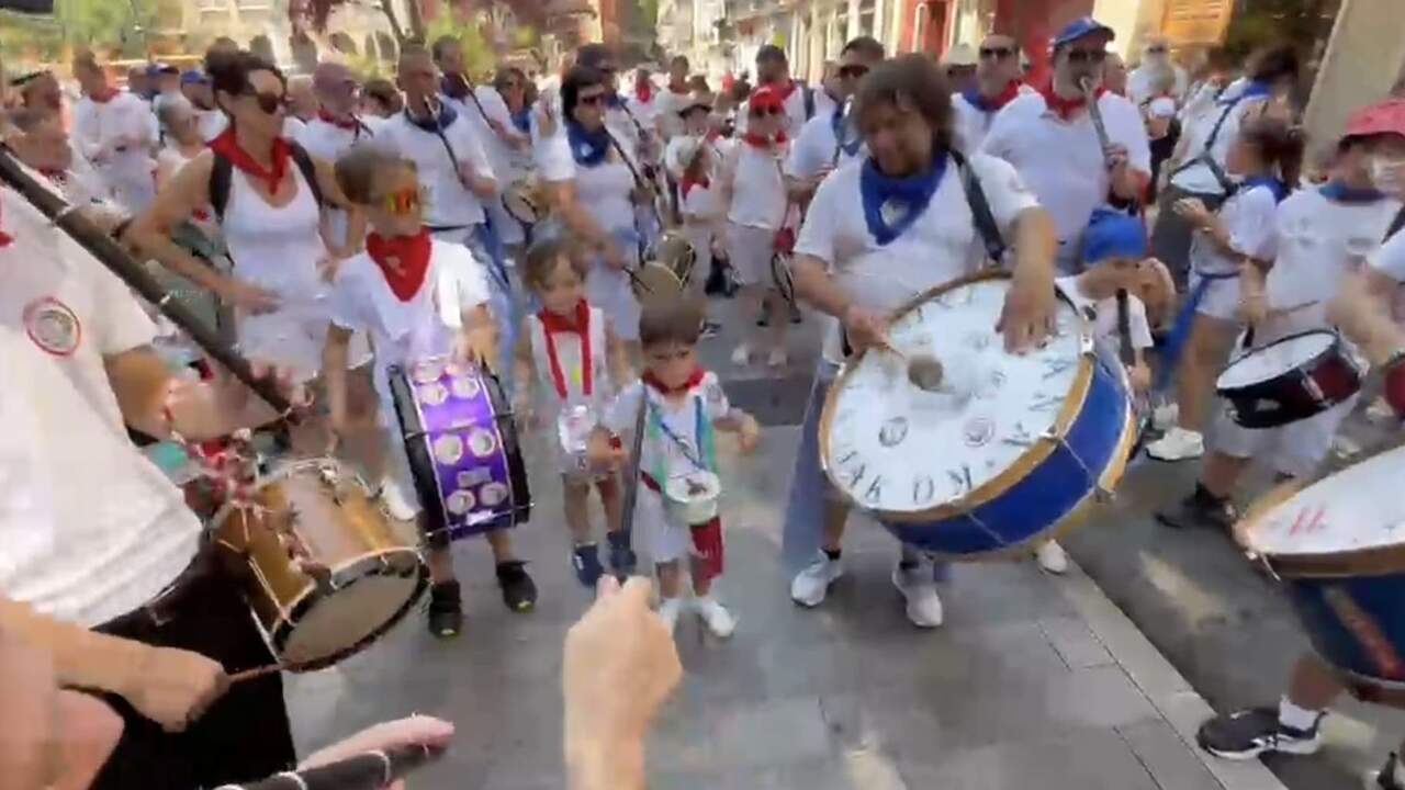 Celebraci&oacute;n del Struendo Chiqui en fiestas de San Ferm&iacute;n
