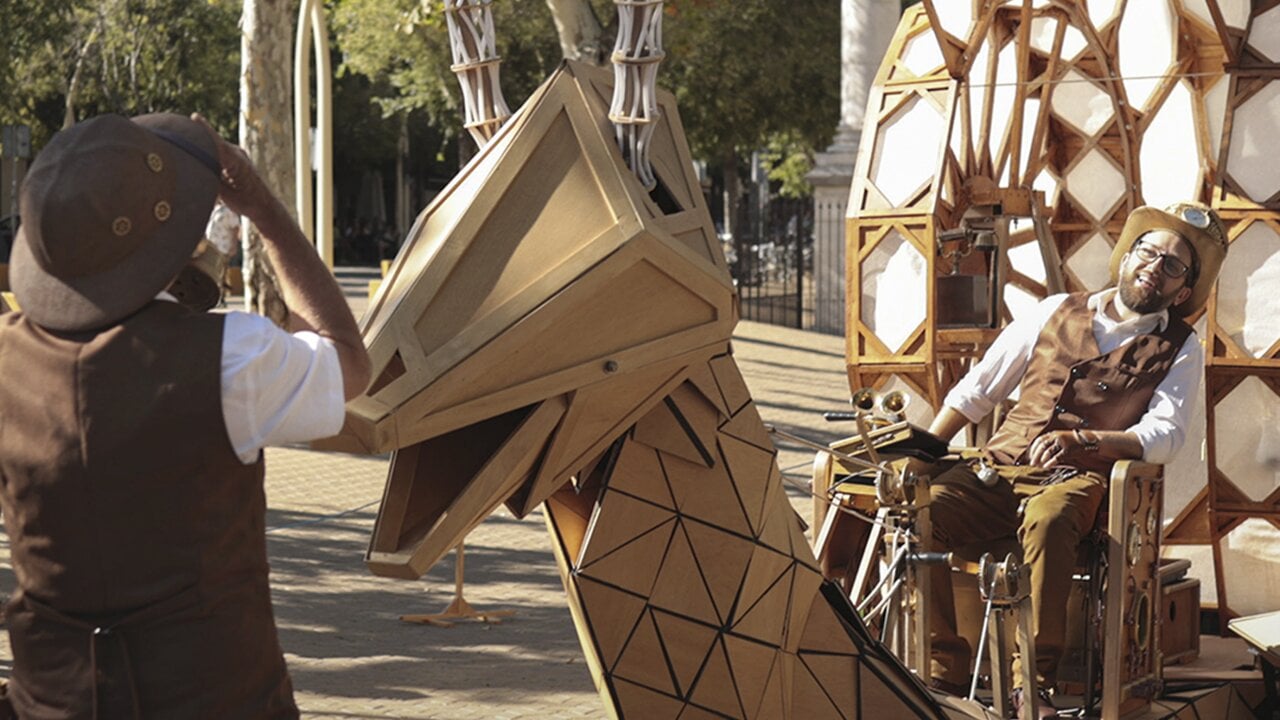 El enorme caracol de madera que sorprenderá en San Fermín con un espectáculo lleno de aventuras y magia