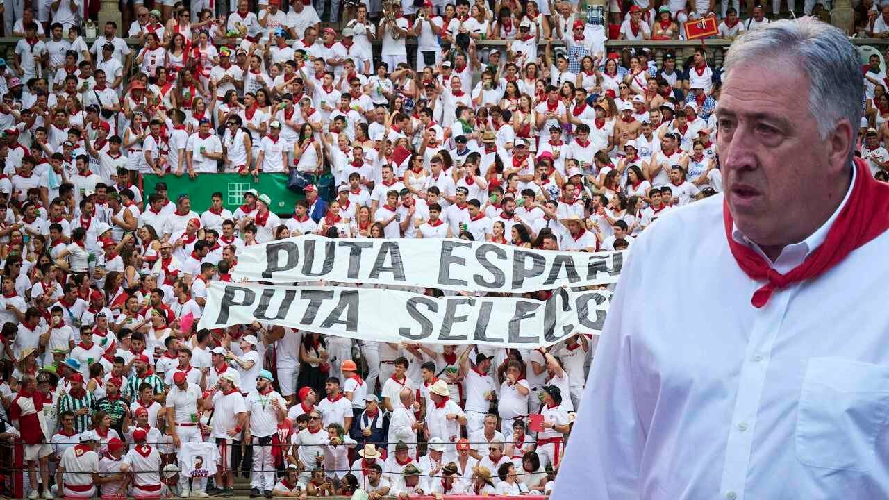 La pobre justificación de Asiron (EH Bildu) por la pancarta de 'Puta España' en los toros: 