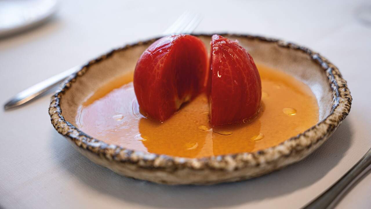 El restaurante de Tudela que ha conquistado la Guía Michelin con sus verduras, 'tomates feos' y ajoarriero