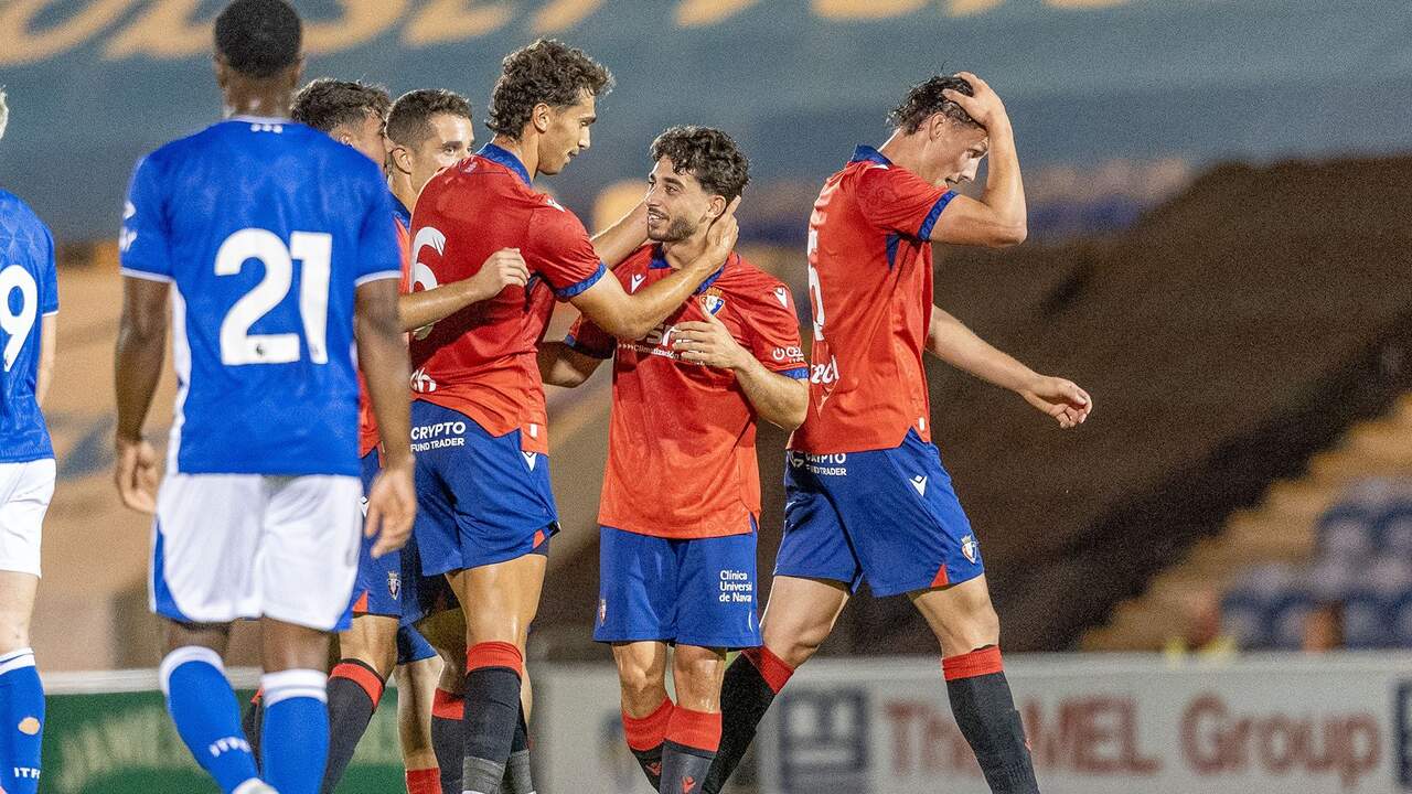 Un golazo de Raúl Moro culmina la segunda victoria de Osasuna y deja sin respuesta al Ipswich Town en Inglaterra
