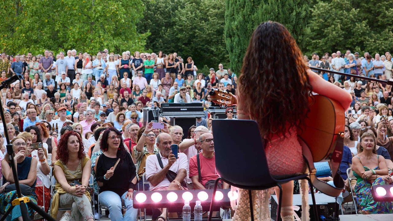 Concierto del grupo de flamenco Las Migas con el que se da inicio al ciclo Escena CIVICAN 2026. I&Ntilde;IGO ALZUGARAY