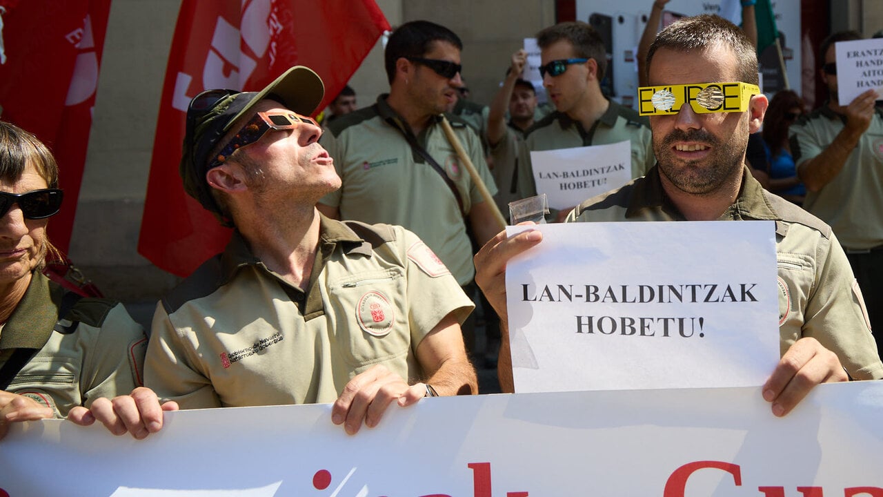 Los guardas forestales alzan la voz tras el eclipse en Navarra: reclaman reconocimiento y mejores condiciones laborales