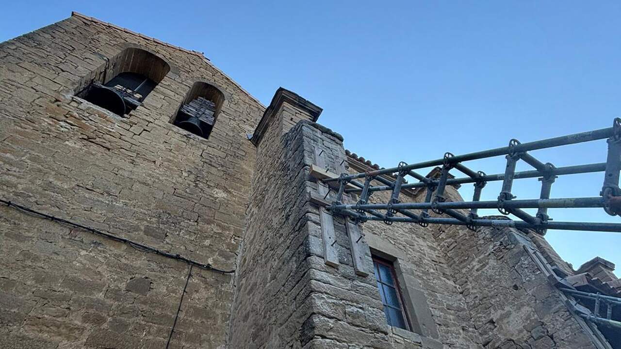 Una iglesia del siglo XVIII de Navarra afronta obras urgentes tras aparecer grietas y problemas de asentamiento
