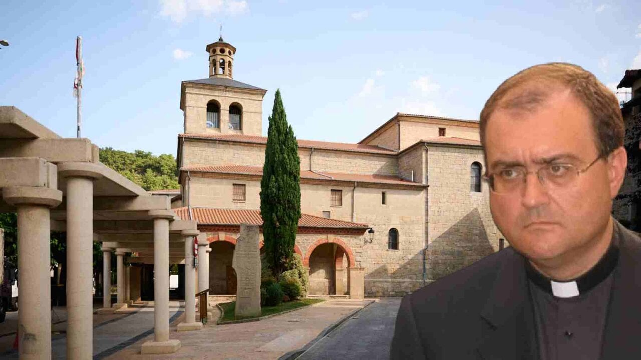 Fieles de Huarte salen en apoyo del párroco Javier Aizpún tras la polémica: 