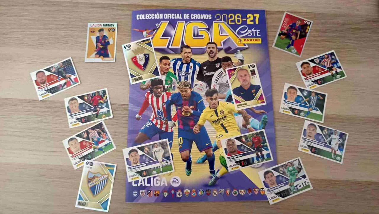 La fiebre de los cromos continúa: Panini lanza la Liga 2026/27 con una gran novedad tras el Mundial