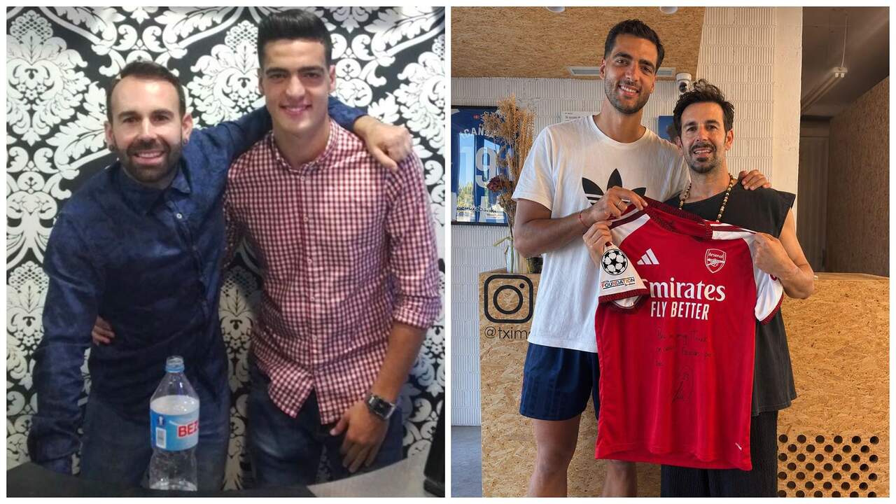 La peluquería de Pamplona a la que ha regresado Merino como campeón del mundo: 