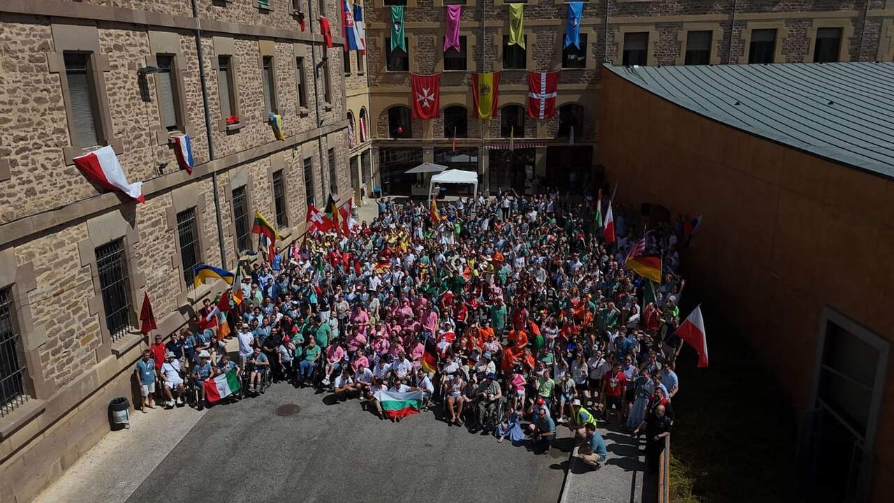 Más de 550 jóvenes llenan Javier de inclusión, deporte y convivencia en el Campamento Internacional de la Orden de Malta