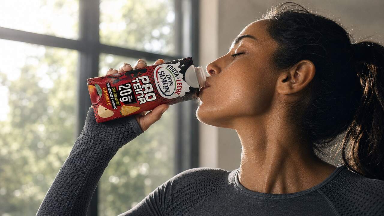 Don Simón PRO: fruta, leche y 20 g de proteínas, listas para disfrutar. CEDIDA