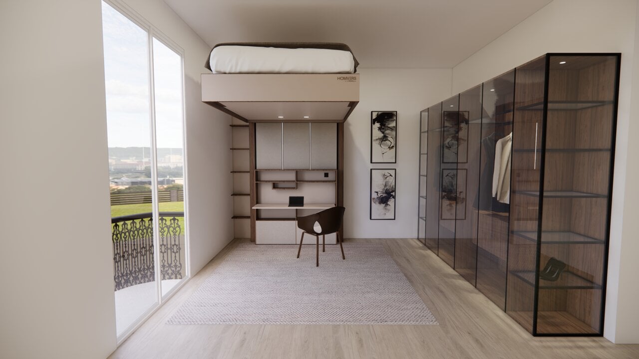La empresa de Navarra que cambia el uso de una habitación sin hacer obras consigue 200.000 euros para sus muebles robotizados