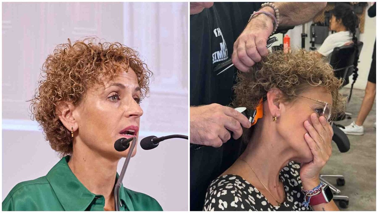 Chivite publica su nuevo corte de pelo en redes tras dar por terminada su permanente con rizos