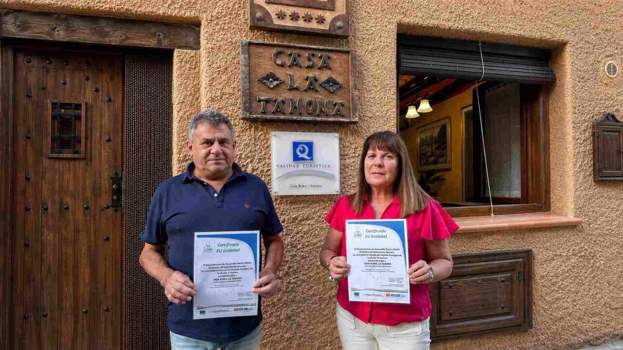 Así es la casa rural de Lerín que ha conquistado a Europa con su modelo de turismo sostenible