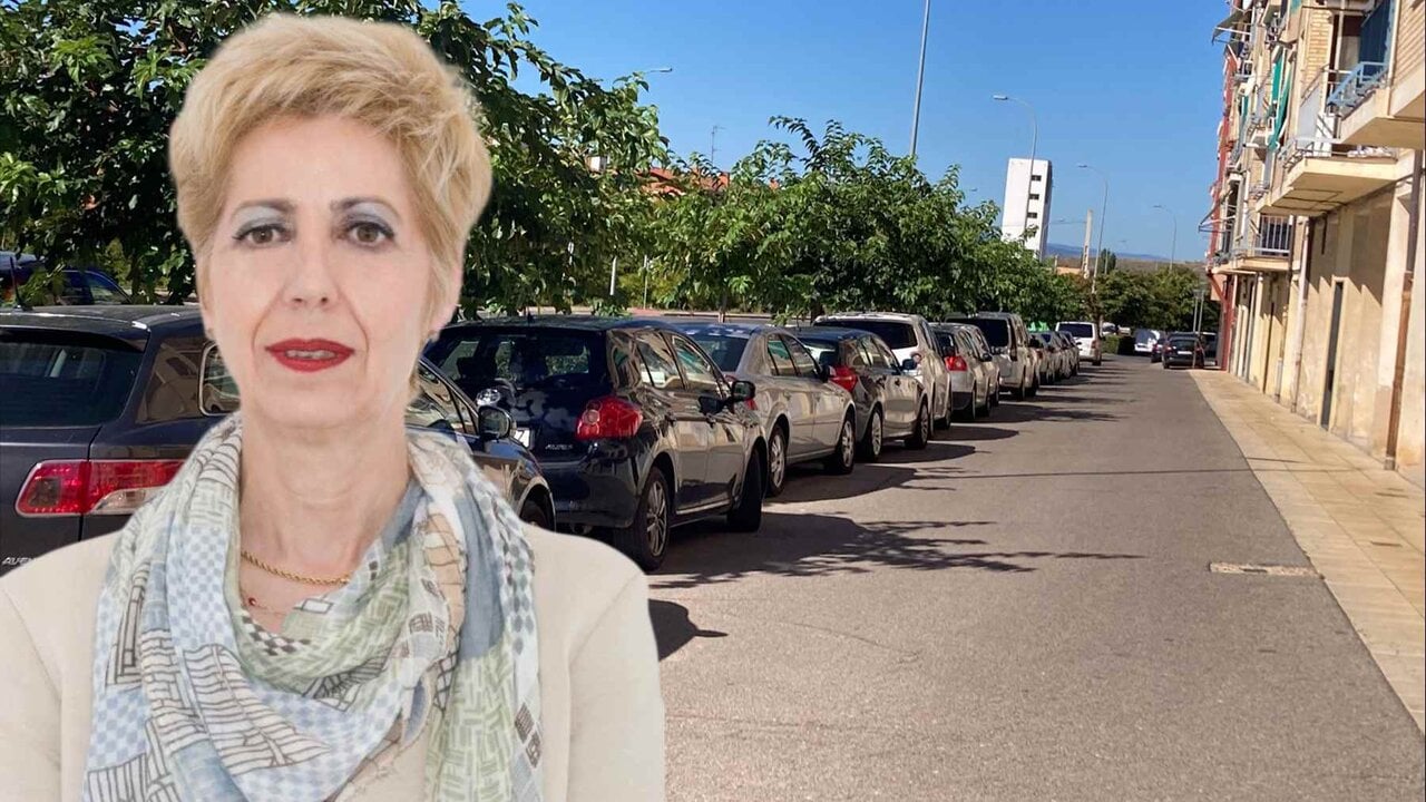 Polémica en Viana por un carril bici que fulminará 70 plazas de aparcamiento: 