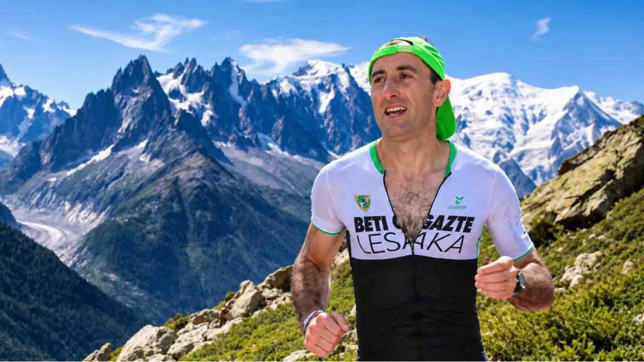 Muere Bixente Igarzabal, montañero y triatleta de Lesaca, tras sufrir una caída en los Alpes
