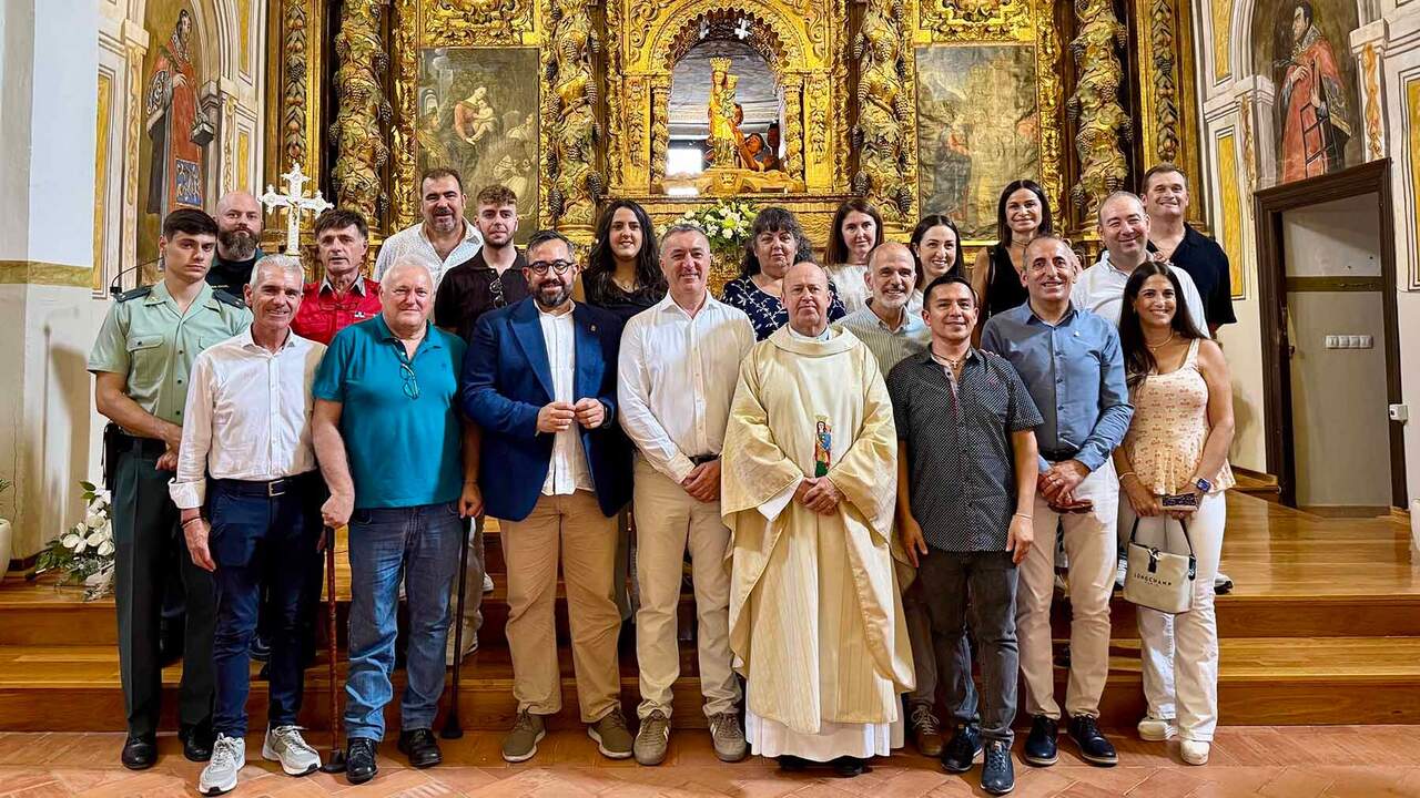 La Virgen del Yugo reúne en Arguedas a cientos de vecinos de cuatro pueblos de Navarra en una tradición centenaria