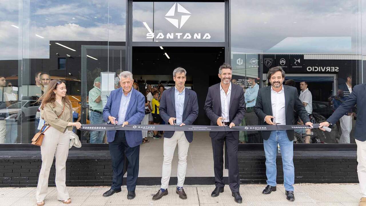 Grupo Torregrosa inaugura Santana Pamplona en Burlada con más de 2.100 m² de instalaciones para el 4x4.