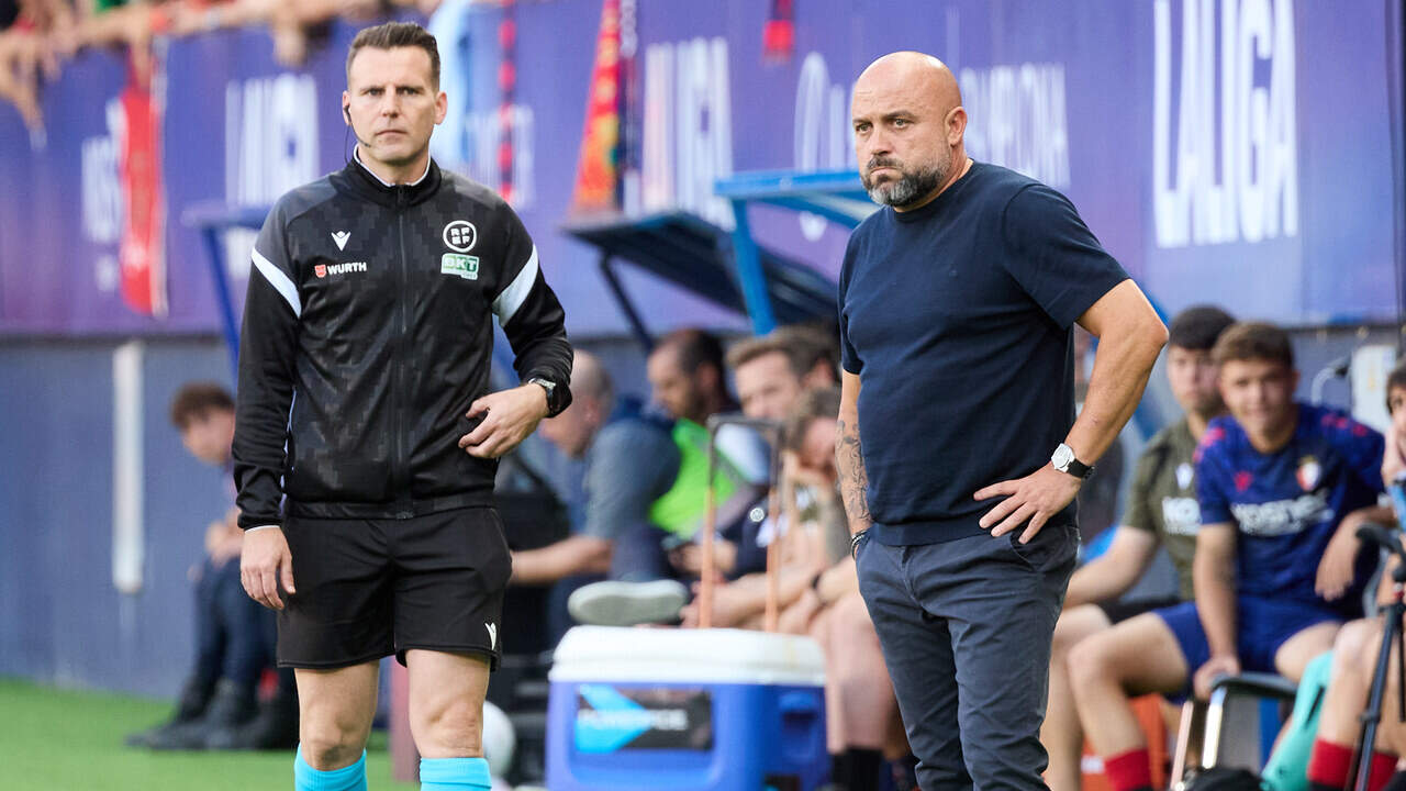 Los 'dardos' del entrenador del Espanyol al flojísimo partido del Osasuna de Ramis en El Sadar
