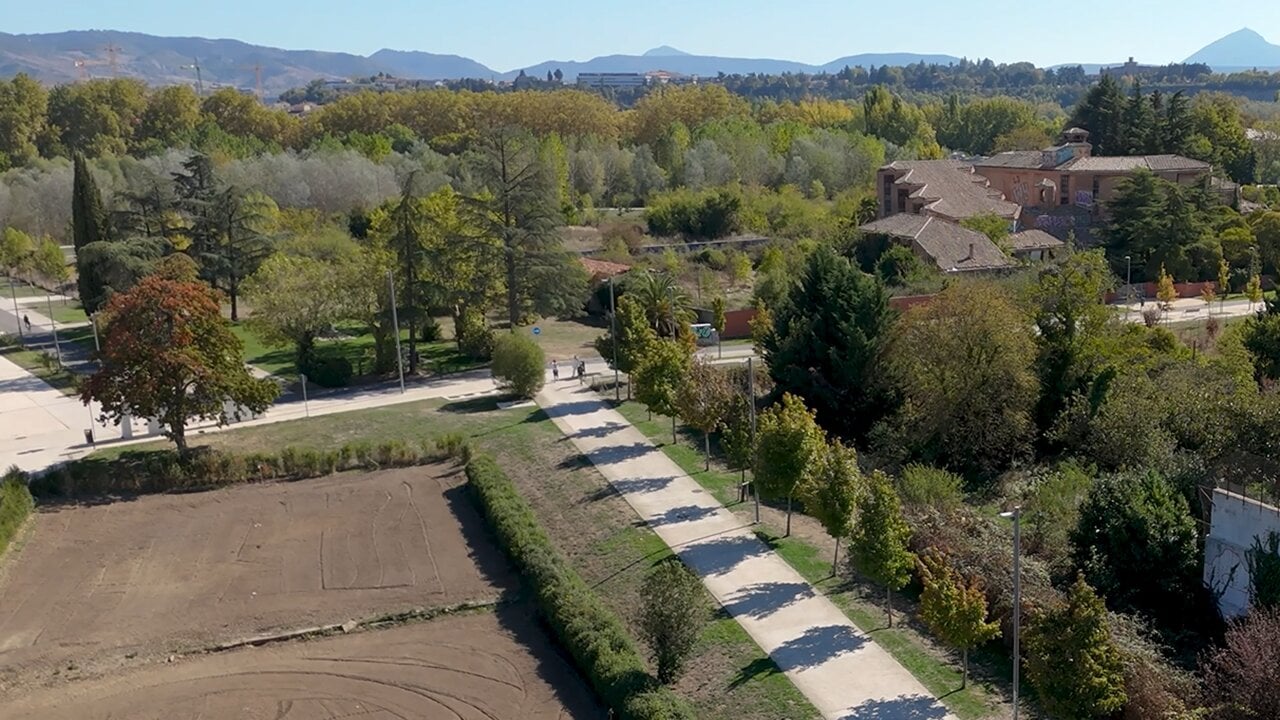 Pamplona recupera más de 2.500 metros de las huertas de las Agustinas de Aranzadi para un nuevo centro ocupacional