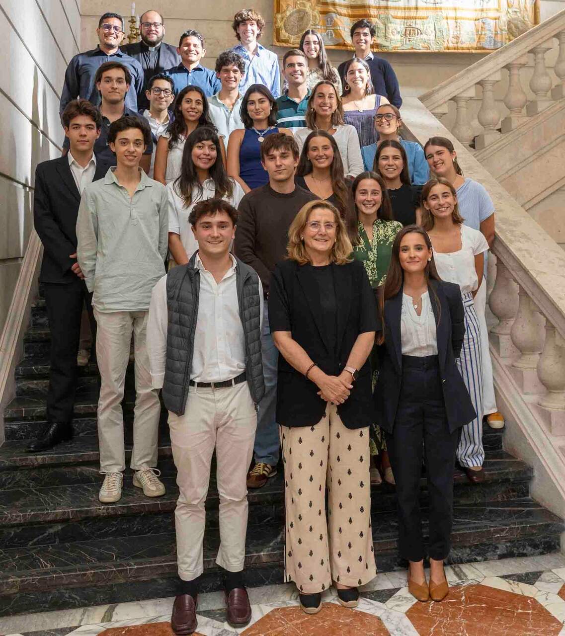 Delegados de las distintas facultades y escuelas de la Universidad de Navarra.