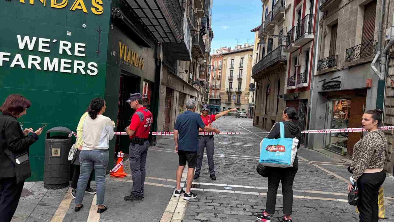 Falsa alarma con el hombre atrincherado en Pamplona: la Policía Foral entra en la vivienda y descubre que estaba vacía