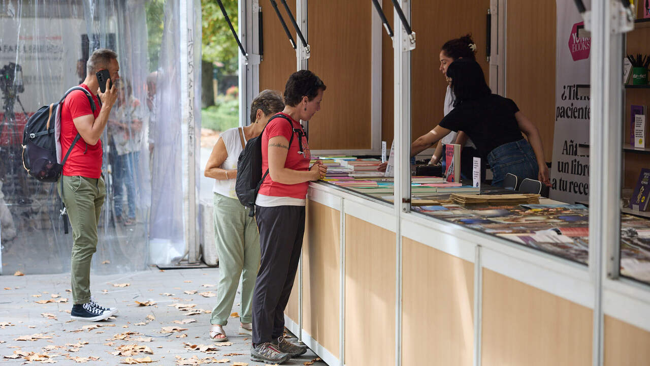 Inauguraci&oacute;n de la X Feria de la Edici&oacute;n de Navarra, en el Bosquecillo de Pamplona. I&Ntilde;IGO ALZUGARAY