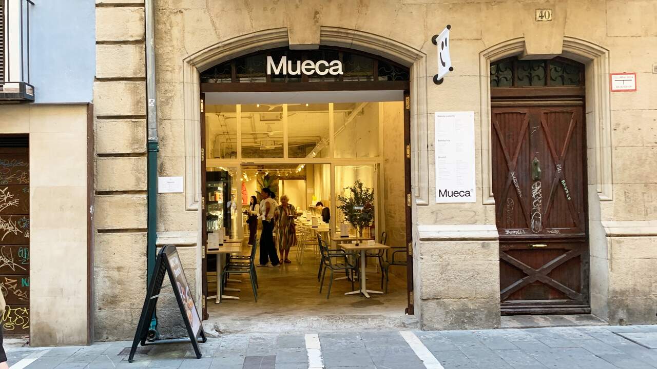 La nueva cafetería Mueca está en la calle Mayor de Pamplona. Navarra.com