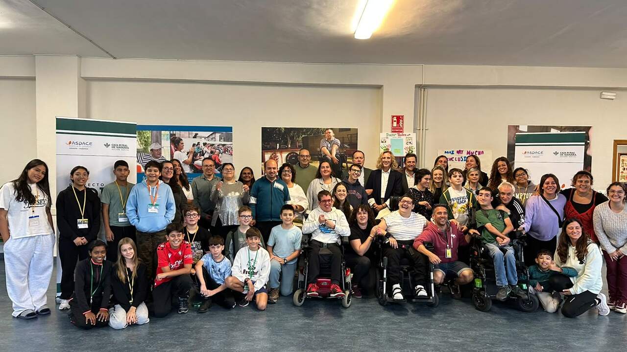 El proyecto navarro que reúne a estudiantes con y sin discapacidad supera las 300 personas y prepara una nueva edición