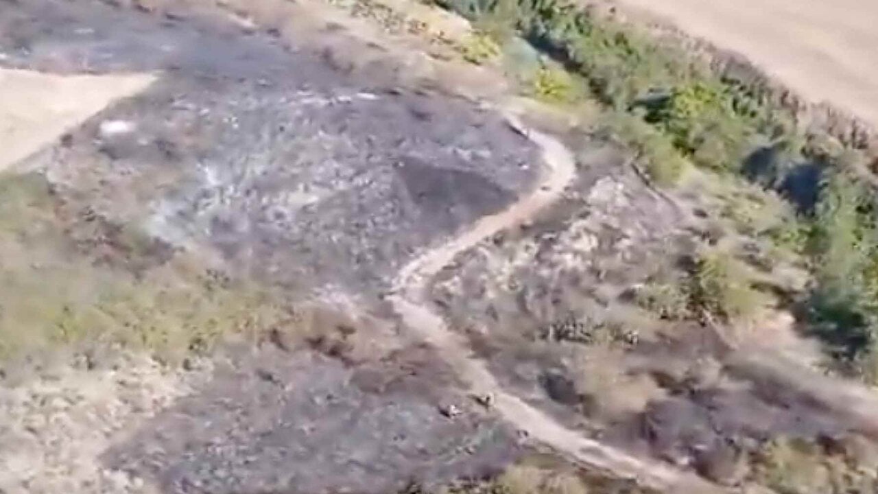 Una persona atendida por inhalación de humo en un incendio agrícola en un pueblo de Navarra