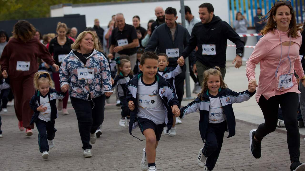 Un colegio de Navarra y 270 escolares se suman a una gran carrera solidaria que quiere ayudar a los niños con leucemia