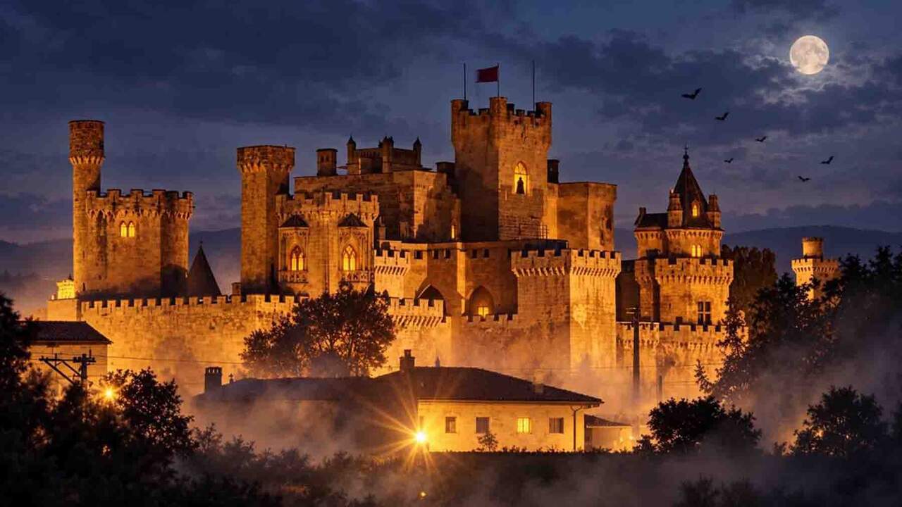 El Palacio Real de Olite esconde un misterio: así es la experiencia nocturna de Halloween que llega a Navarra